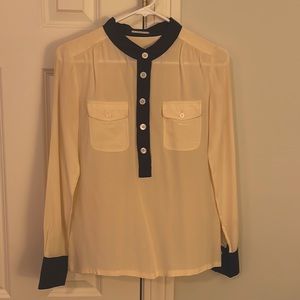 J Crew Silk Top